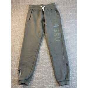 Men’s ASRV M Green Jogger Sweat Pants Drawstring Heavy Aesthetic Revolution